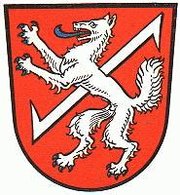 Wappen von Wolfskehlen Wappen von Wolfskehlen