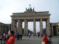 Zu  sehen ist das Brandenburger Tor in Berlin.