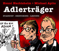 Henni Nachtsheim und Michael Apitz präsentieren „Adlerträger“ in Riedstadt.