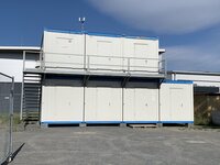 Im Baucontainer an der Heinrich-Bonn-Straße finden die Bürgersprechstunden statt.