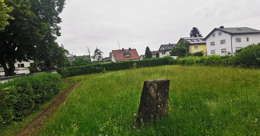 Auf diesen Grundstücken können zwei Doppelhaushälften entstehen.